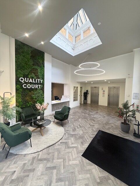 Reception at 1 Quality Court